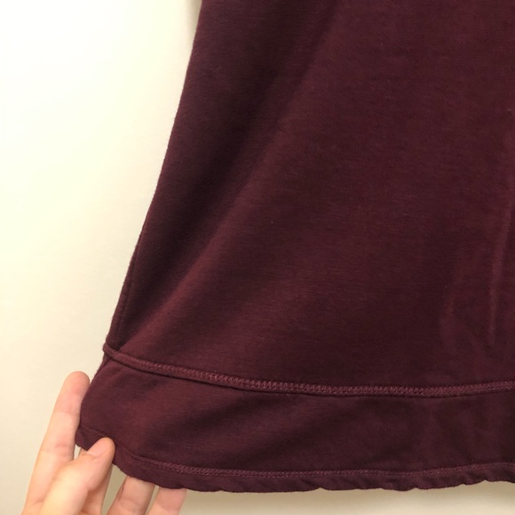 Maurice’s Maroon Sweatshirt Top SM - Picture 4 of 7